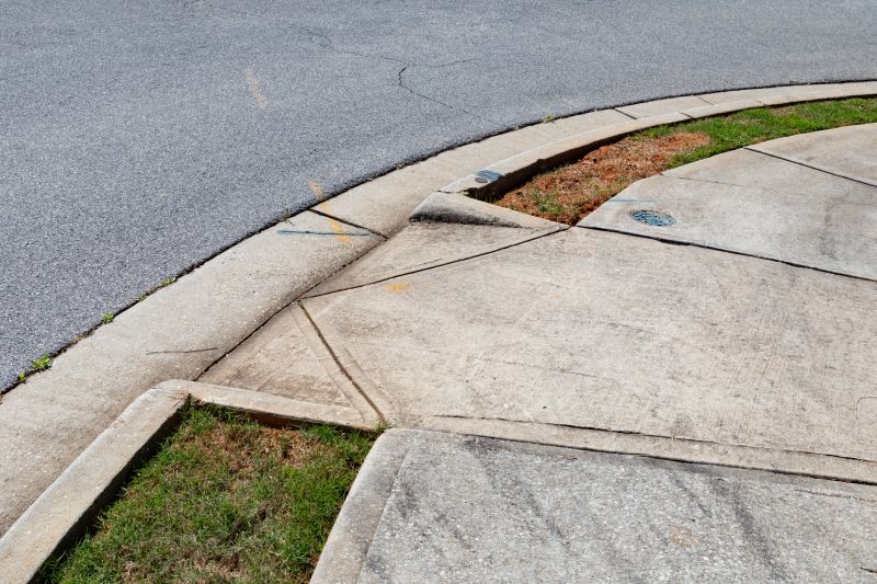 Sidewalk Curb Cutting
